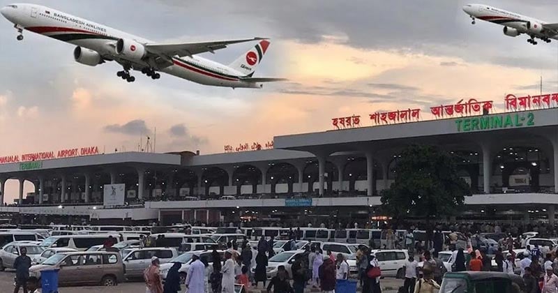 বাতিল হওয়া মধ্যপ্রাচ্যগামী ফ্লাইটের যাত্রীদের রাত্রিযাপনের ব্যবস্থা করছে সরকার