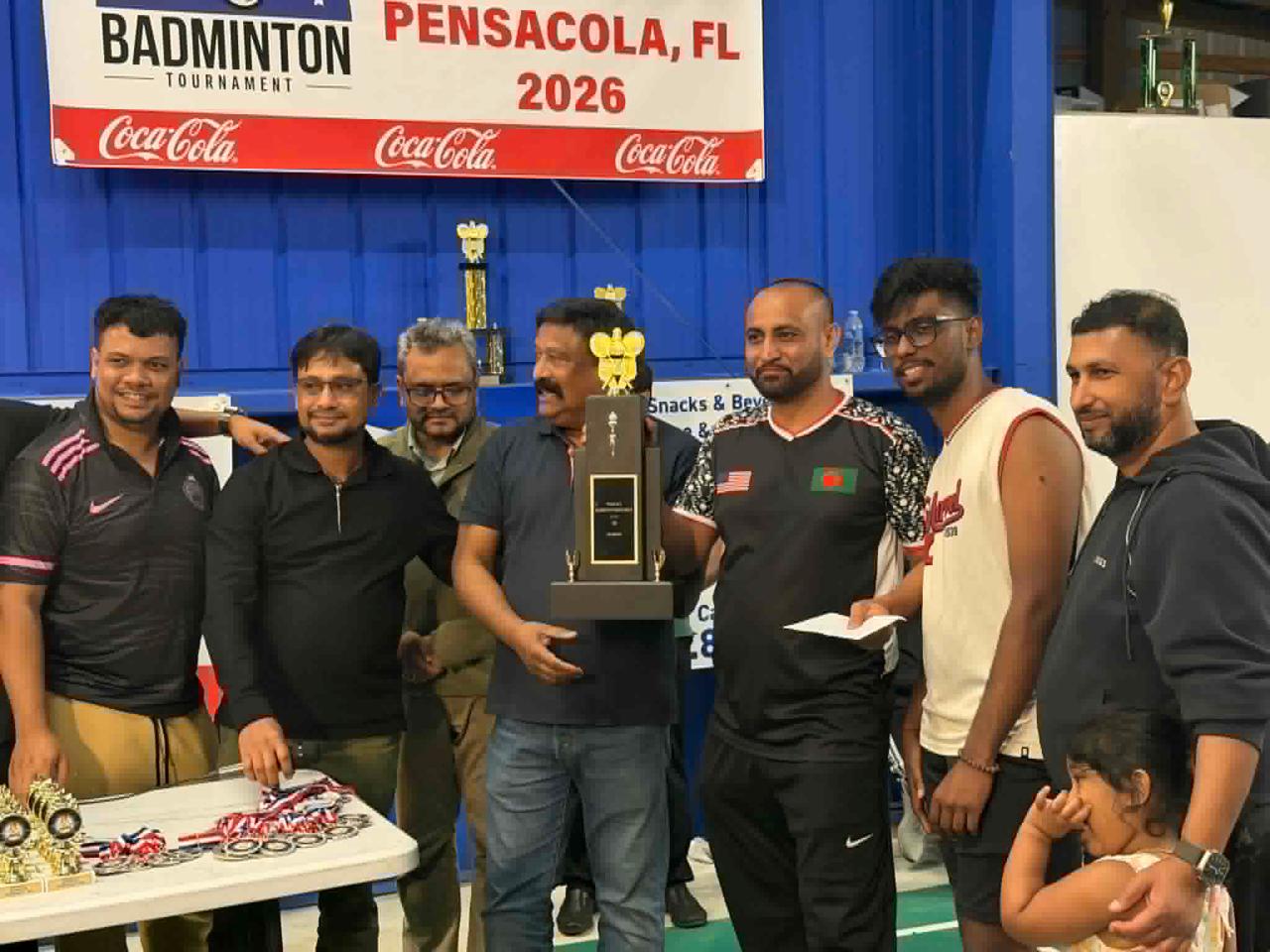 প্রবাসীদের আয়োজনে ফ্লোরিডা স্টেট ব্যাডমিন্টন টুর্নামেন্ট