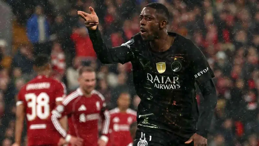 দেম্বেলের জোড়া গোলে থামল লিভারপুল, সেমিফাইনালে পিএসজি