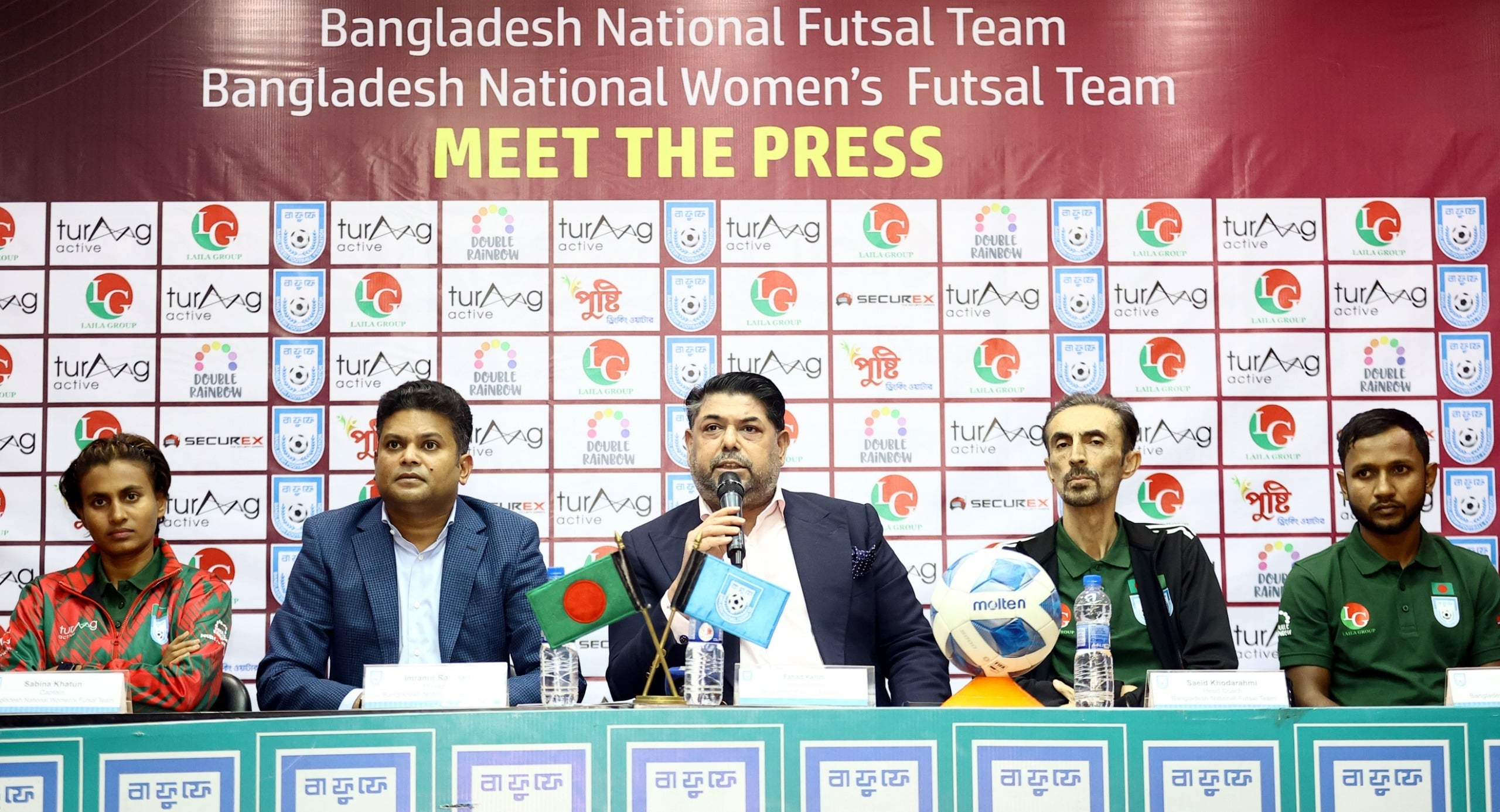 সাবিনাদের সাফ ফুটসাল মিশন