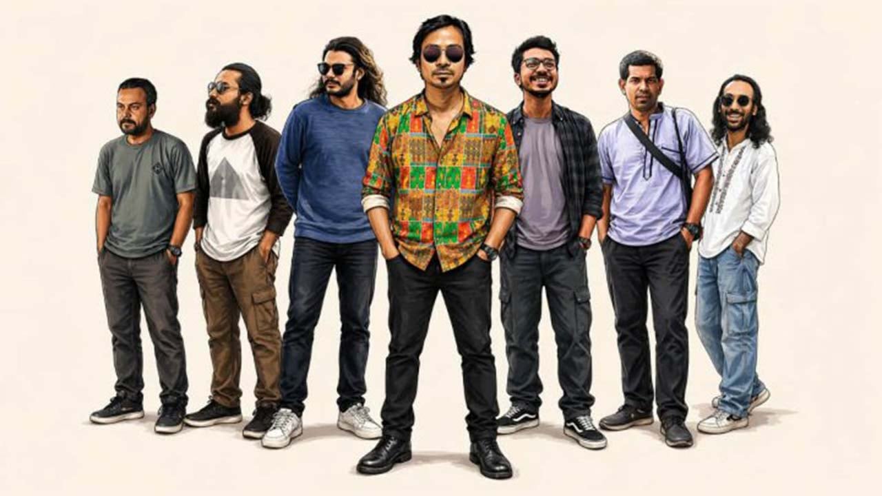 গানপোকার প্রথম অ্যালবাম ‘গতিজড়তা’