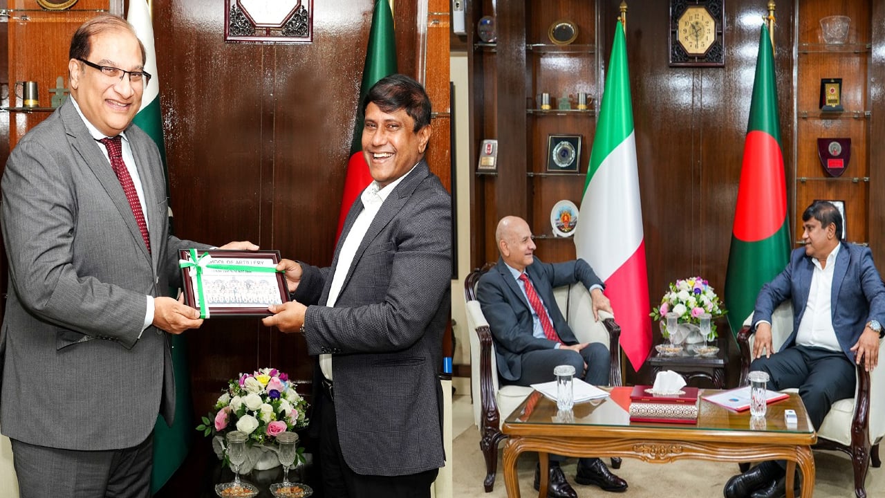 প্রতিরক্ষা উপদেষ্টার সাথে দুই রাষ্ট্রদূতের বৈঠক