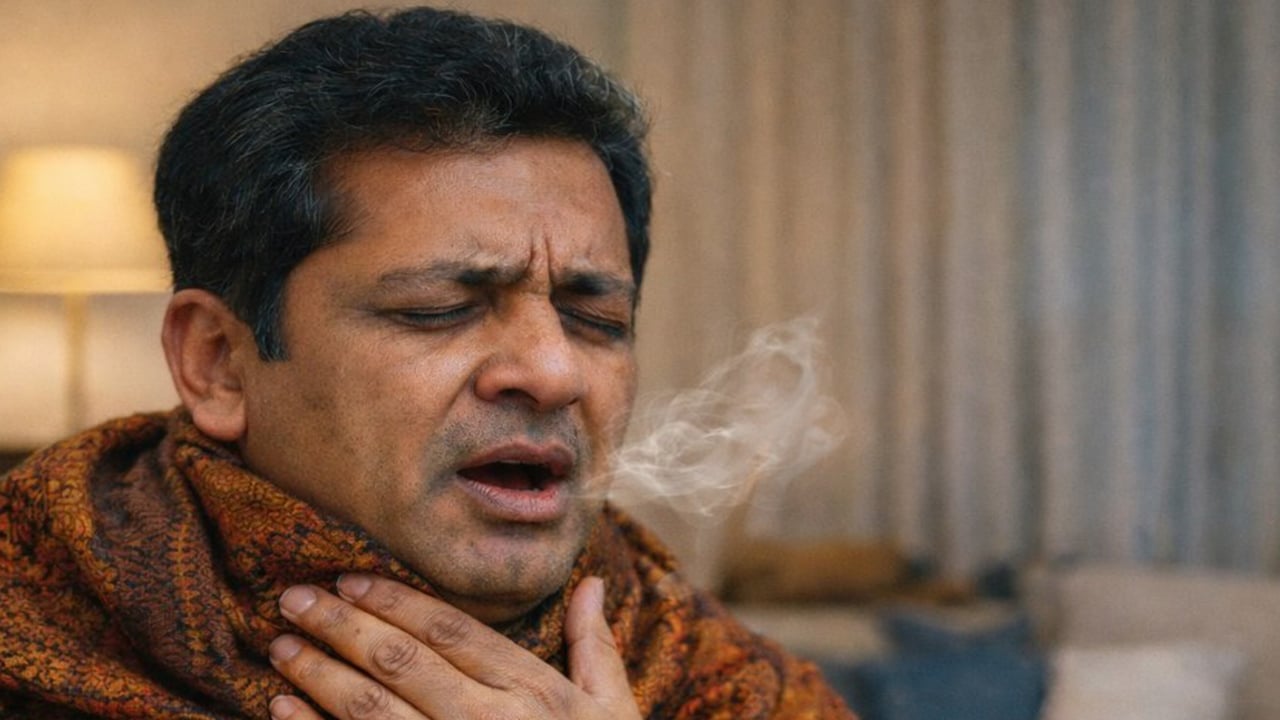 শীতে গলার স্বরে সমস্যা