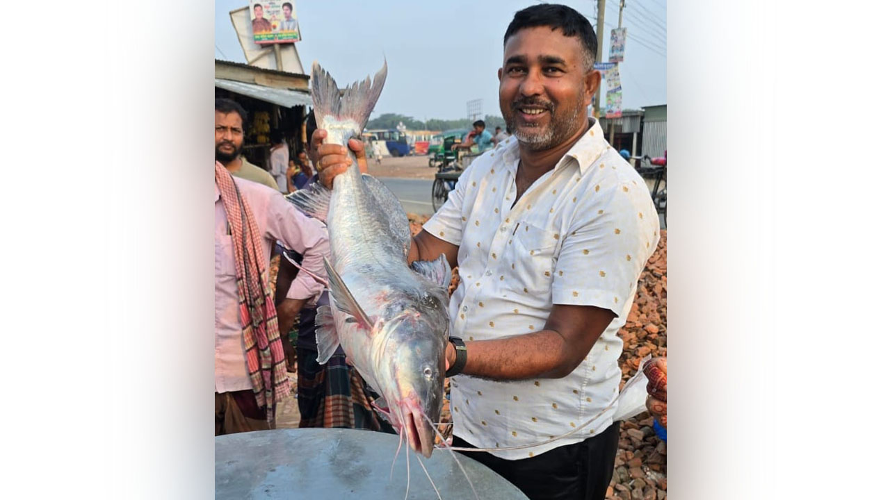 ৮ কেজির আইড় ২১ হাজার ৬০০ টাকায় বিক্রি