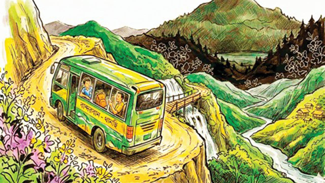 বুনো ফুলের গন্ধে ঘোর লাগা সময়ে