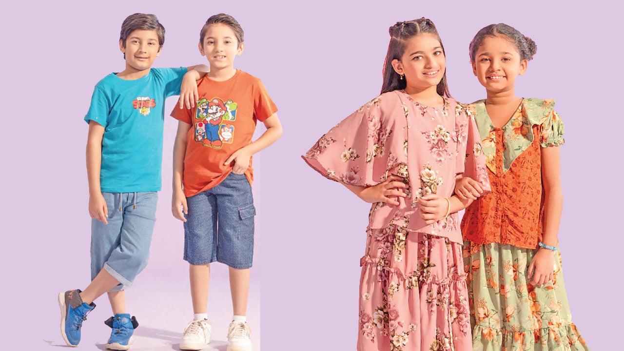 গরমে শিশুদের সুতি ও হালকা রঙের পোশাক