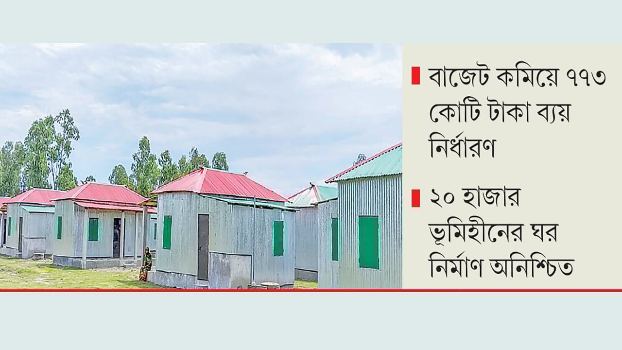 ব্যয় কমিয়েও আলোর মুখ দেখছে না গুচ্ছগ্রাম তৃতীয় ধাপের প্রকল্প
