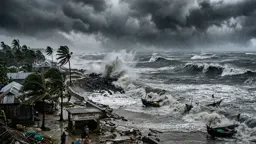 সাগরে ঘূর্ণিঝড় ‘অর্ণব’, সমুদ্রবন্দরে ২ নম্বর সতর্কতা
