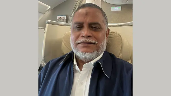 যুক্তরাষ্ট্র সফর শেষে দেশে ফিরলেন হুইপ জি কে গউছ