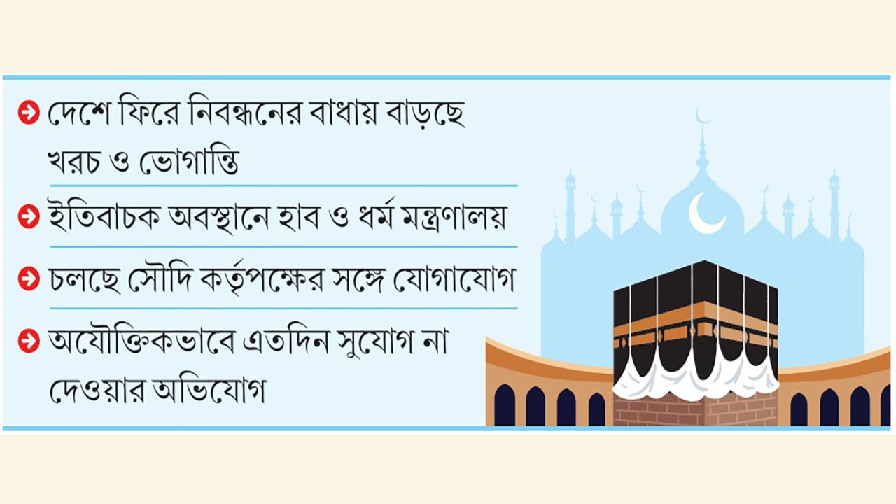 দেশে না ফিরে সরাসরি হজের সুযোগ চান প্রবাসী বাংলাদেশিরা

