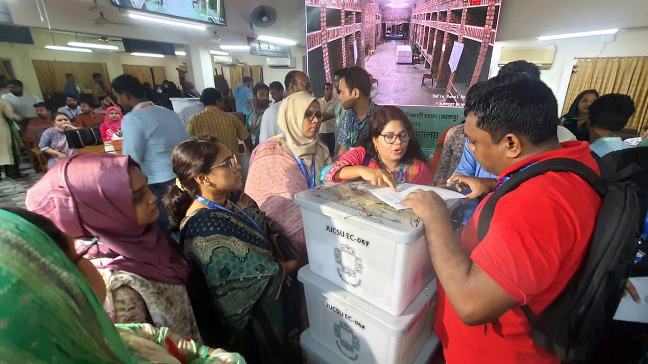 জাবির ১০ ছাত্রী হল, কোথায় কত ভোট কাস্ট হলো