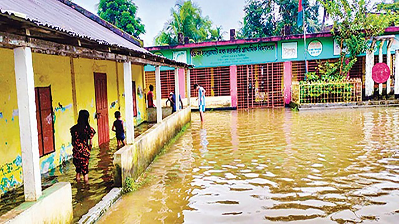 হালুয়াঘাটে নানা সংকটে ভেঙে পড়েছে প্রাথমিক শিক্ষাব্যবস্থা