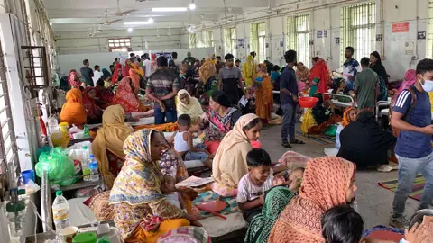 বিশ্বের ভয়াবহতম হামের প্রাদুর্ভাব বাংলাদেশে