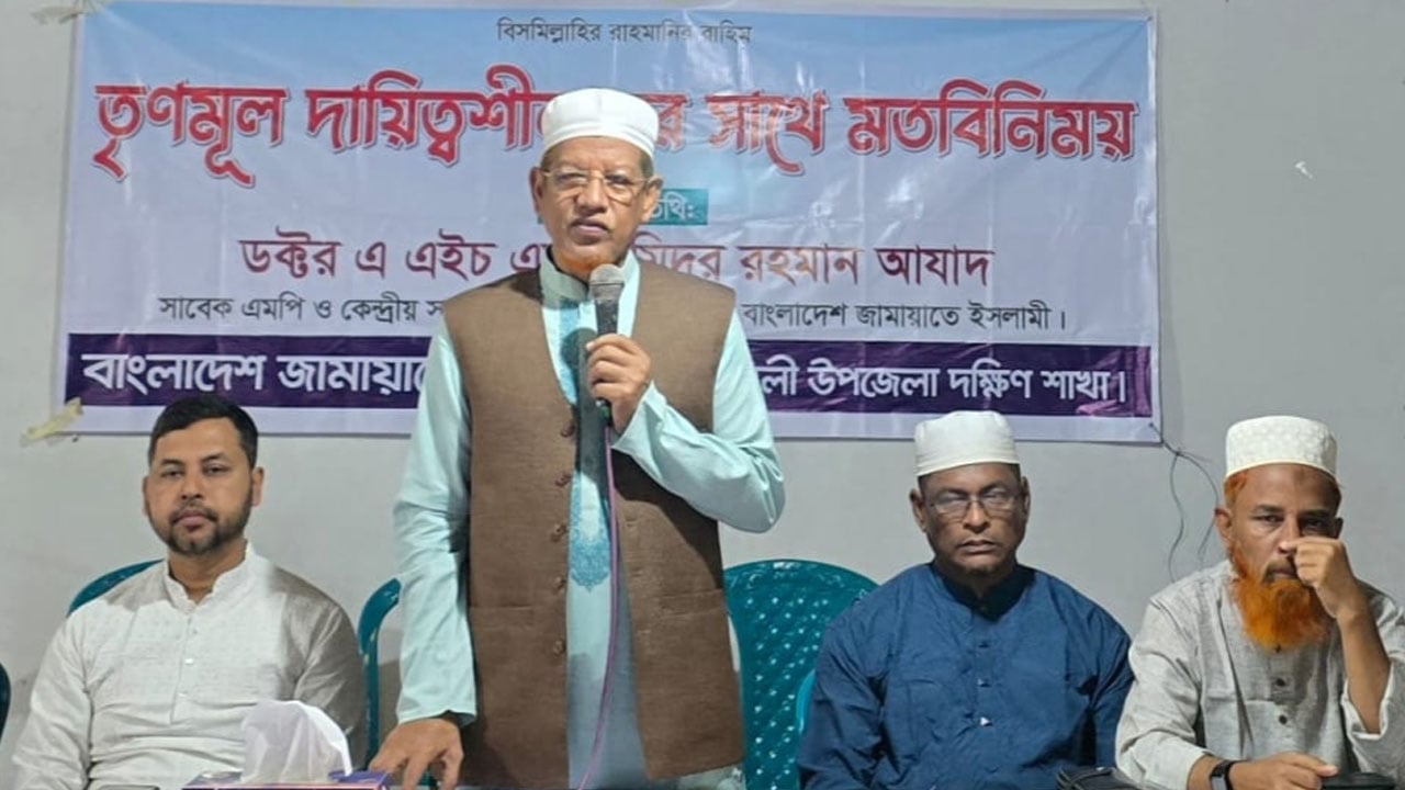 খুন ধর্ষণ আর চাঁদাবাজির মহোৎসবে জনজীবন অতিষ্ঠ: হামিদুর রহমান আযাদ
