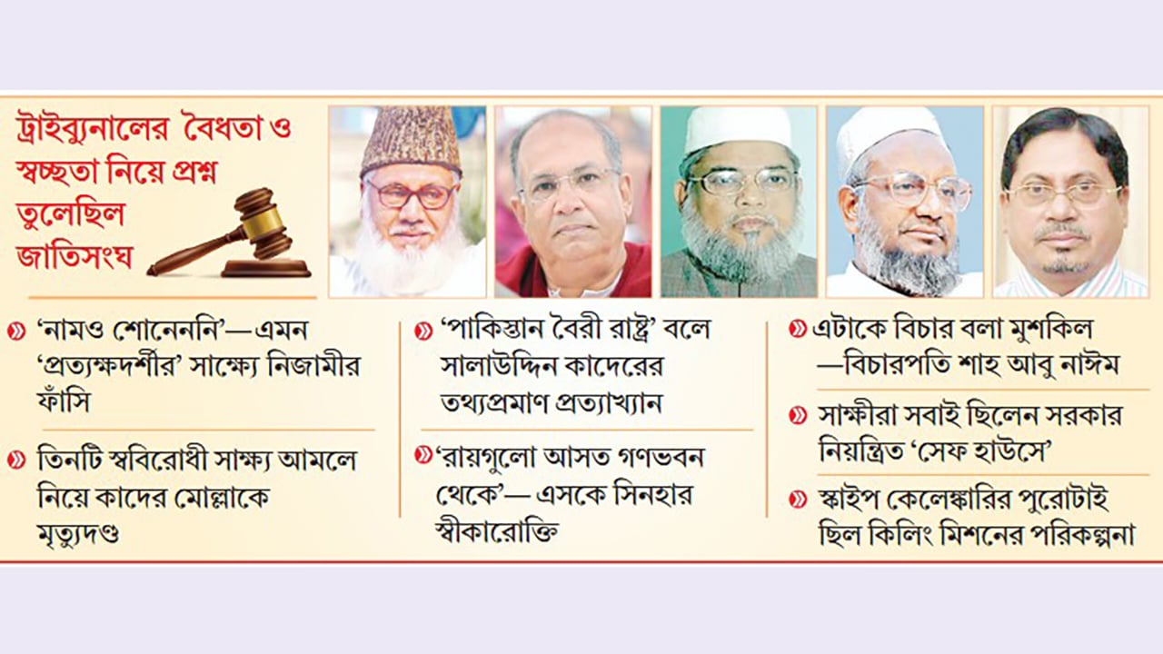 শেখ হাসিনার নির্দেশে বিচারের নামে হত্যা