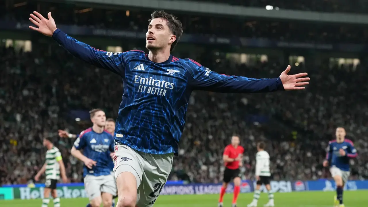 শেষ মুহূর্তে হাভার্টজের ম্যাজিকে স্পোর্টিংয়ের মাঠে জয় আর্সেনালের