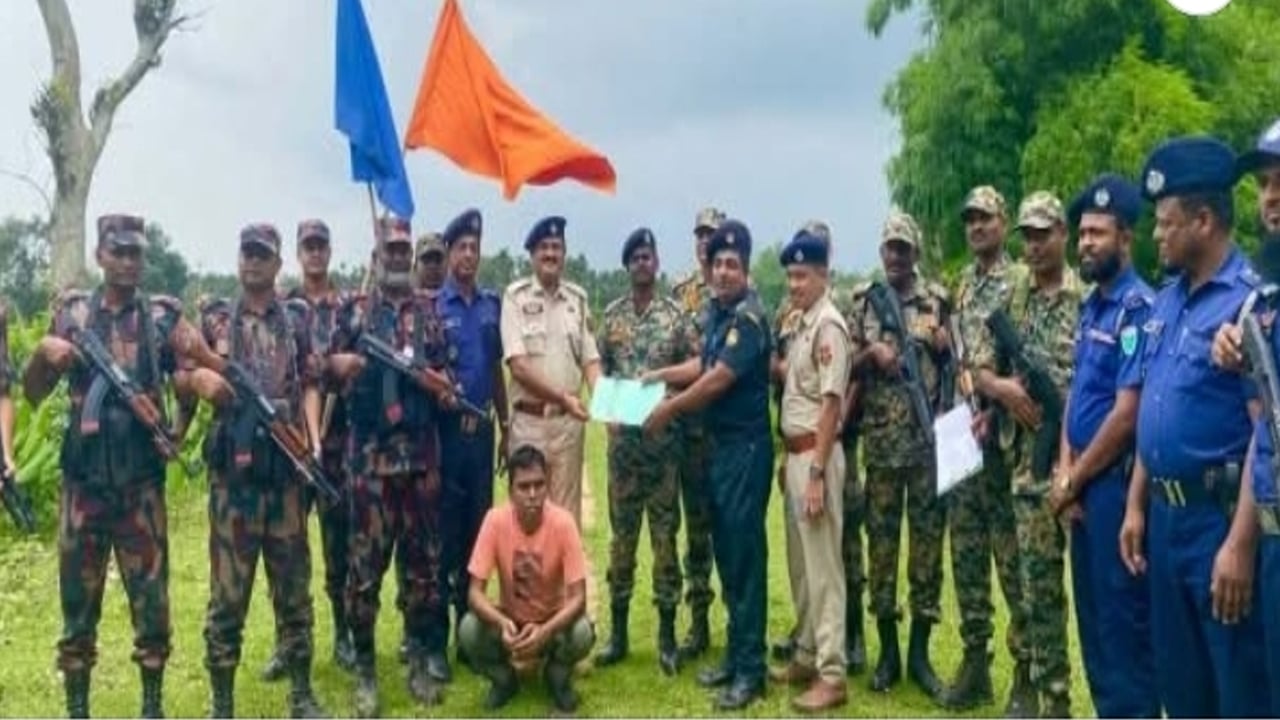 অবৈধ অনুপ্রবেশের এক বছর পর ভারতীয়কে ফেরত দিল বাংলাদেশ