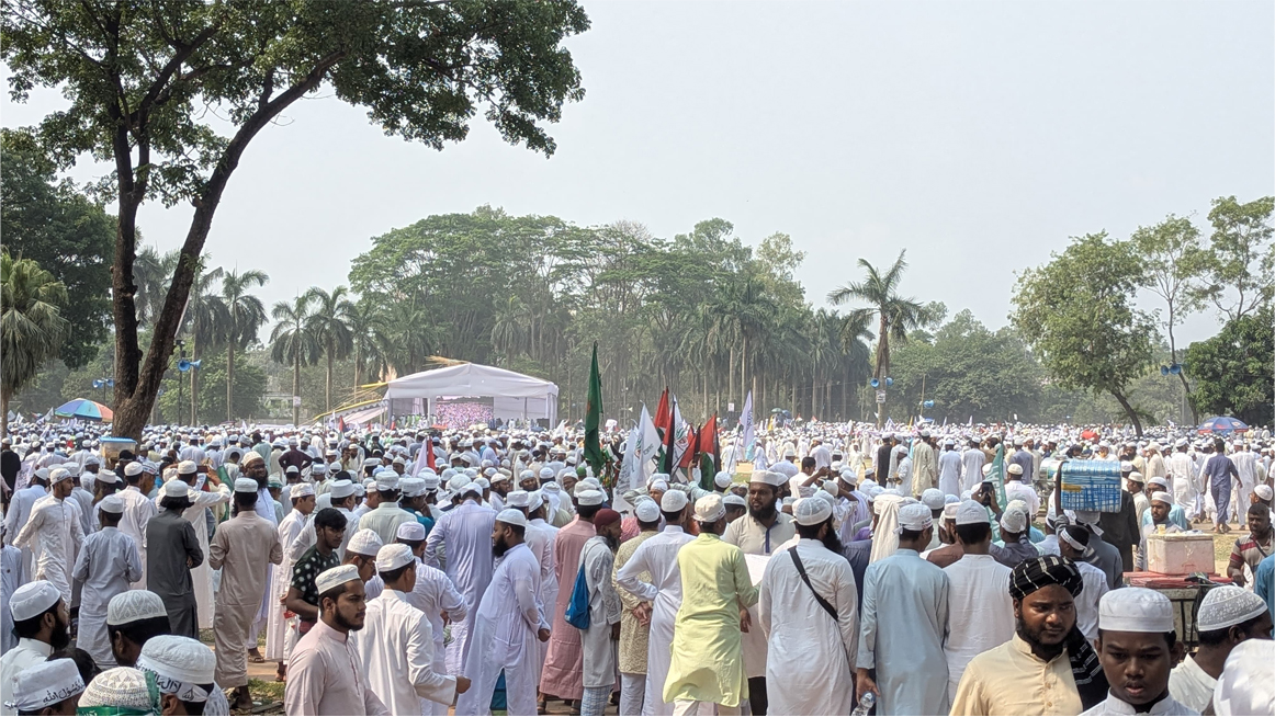 সোহরাওয়ার্দী উদ্যানে হেফাজতের মহাসমাবেশ শুরু