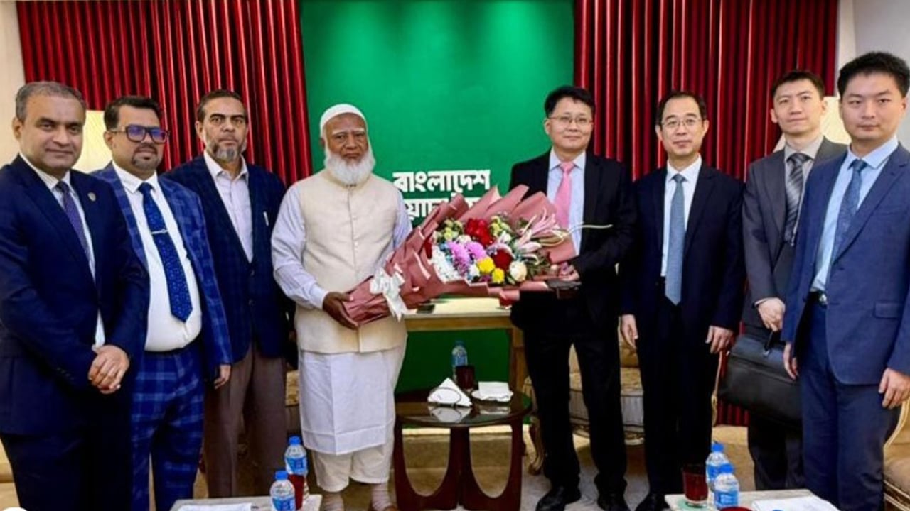 জামায়াত আমিরের সঙ্গে চাইনিজ নির্বাচন পর্যবেক্ষণ মিশনের প্রতিনিধিদলের সাক্ষাৎ