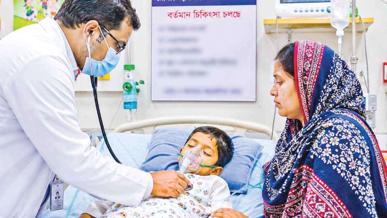 হাম ও পোস্ট-মিজেল নিউমোনিয়া