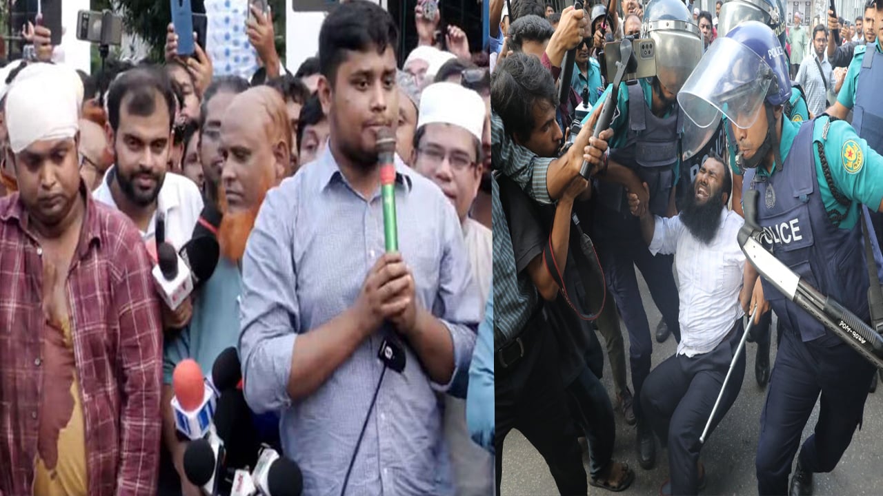 শিক্ষকদের ওপর লাঠিচার্জ  নিয়ে যা বললেন হাসনাত