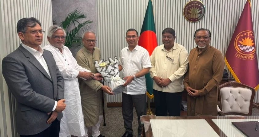 প্রধানমন্ত্রীর সঙ্গে বিএনপির স্থায়ী কমিটির নতুন ৪ সদস্যের সাক্ষাৎ