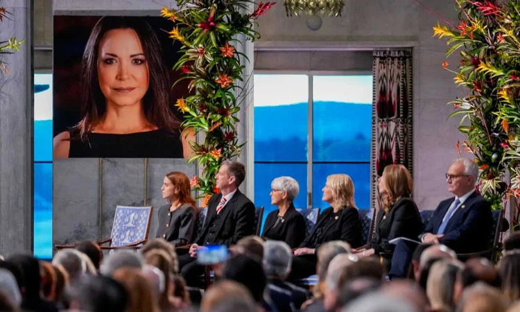 নরওয়েতে পৌঁছেছেন মাচাদো: নোবেল কমিটি