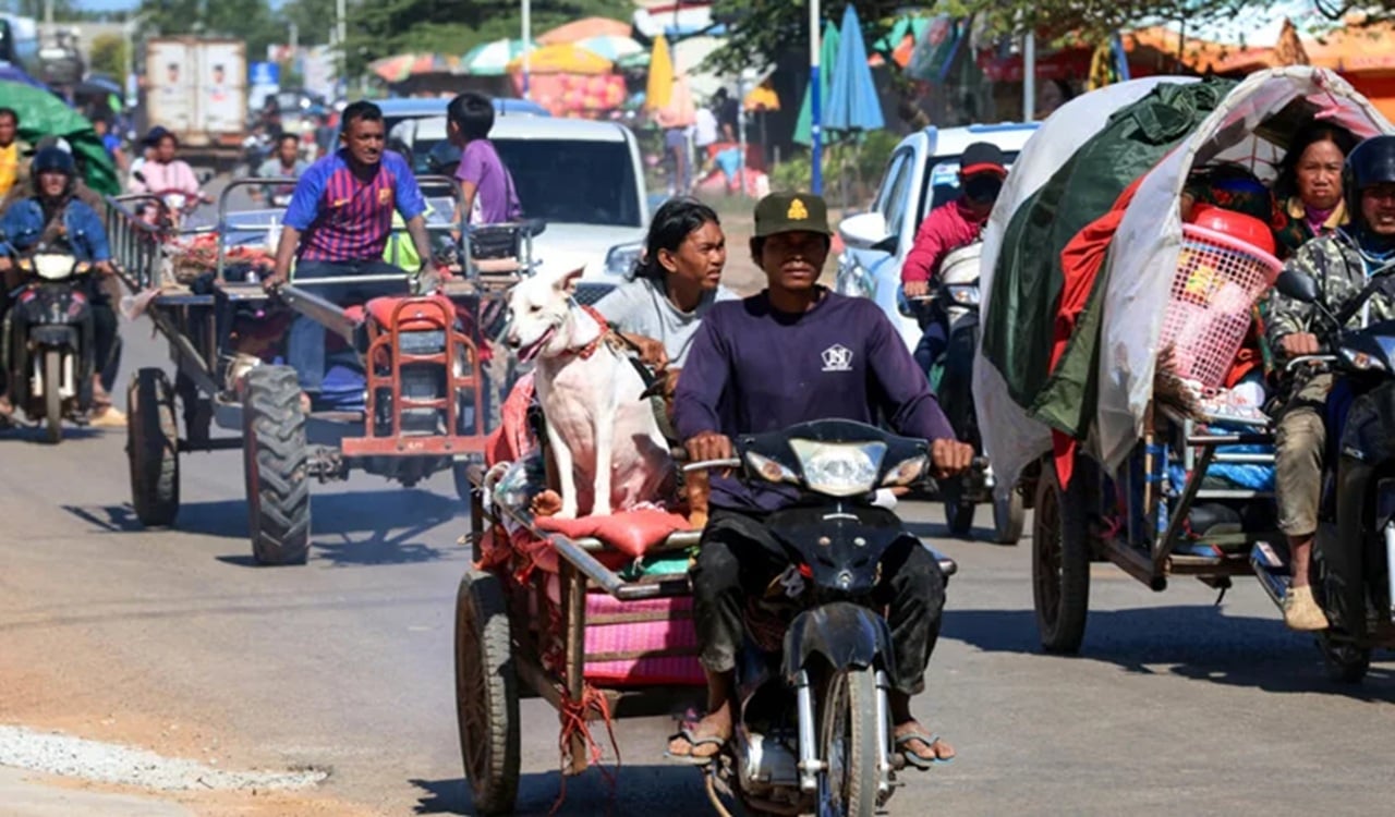 কম্বোডিয়ার ঐতিহ্যবাহী মন্দিরের প্রদেশে থাইল্যান্ডের বিমান হামলা