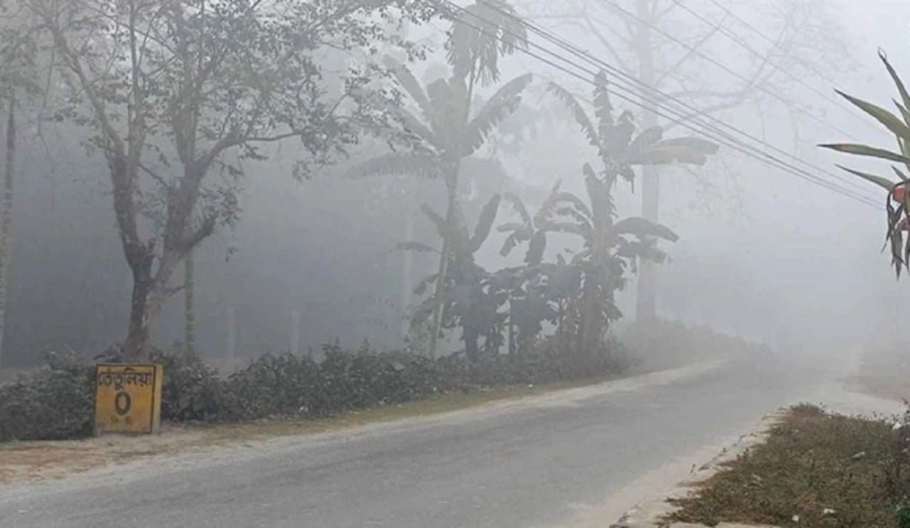 তেঁতুলিয়ায় এক সপ্তাহের বেশি সময় সর্বনিম্ন তাপমাত্রার রেকর্ড
