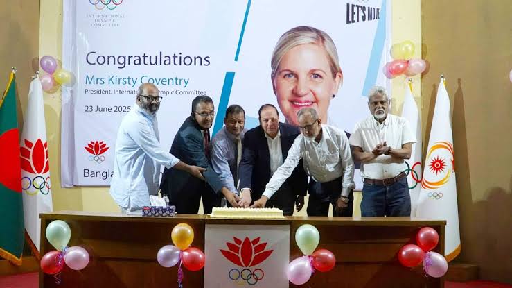আইওসির প্রথম নারী সভাপতির দায়িত্বগ্রহণ