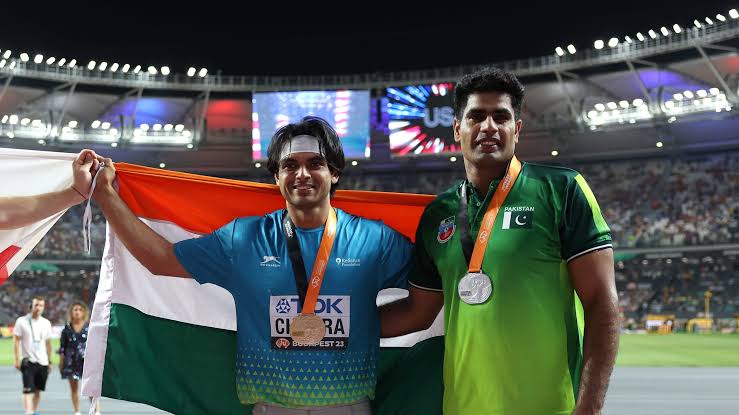 শীর্ষে ফিরলেন ভারতের নীরজ, চারে পাকিস্তানের নাদিম