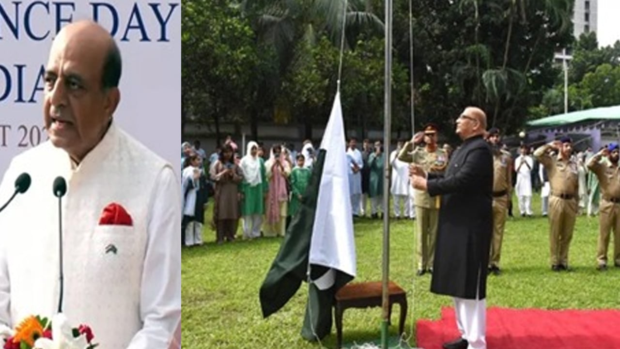 ঢাকায় পাকিস্তান ও ভারতের স্বাধীনতা দিবস উদযাপন