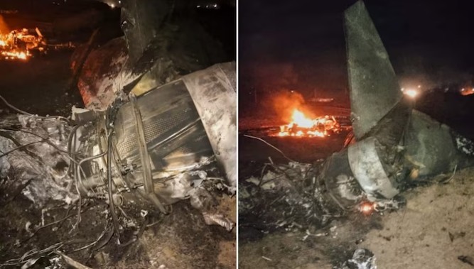 ভারতে যুদ্ধবিমান বিধ্বস্ত, পাইলট নিহত