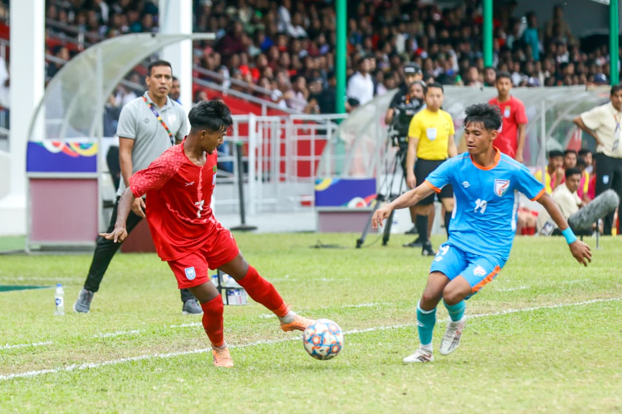 ভারতের সঙ্গে ড্র করে সেমিতে বাংলাদেশ