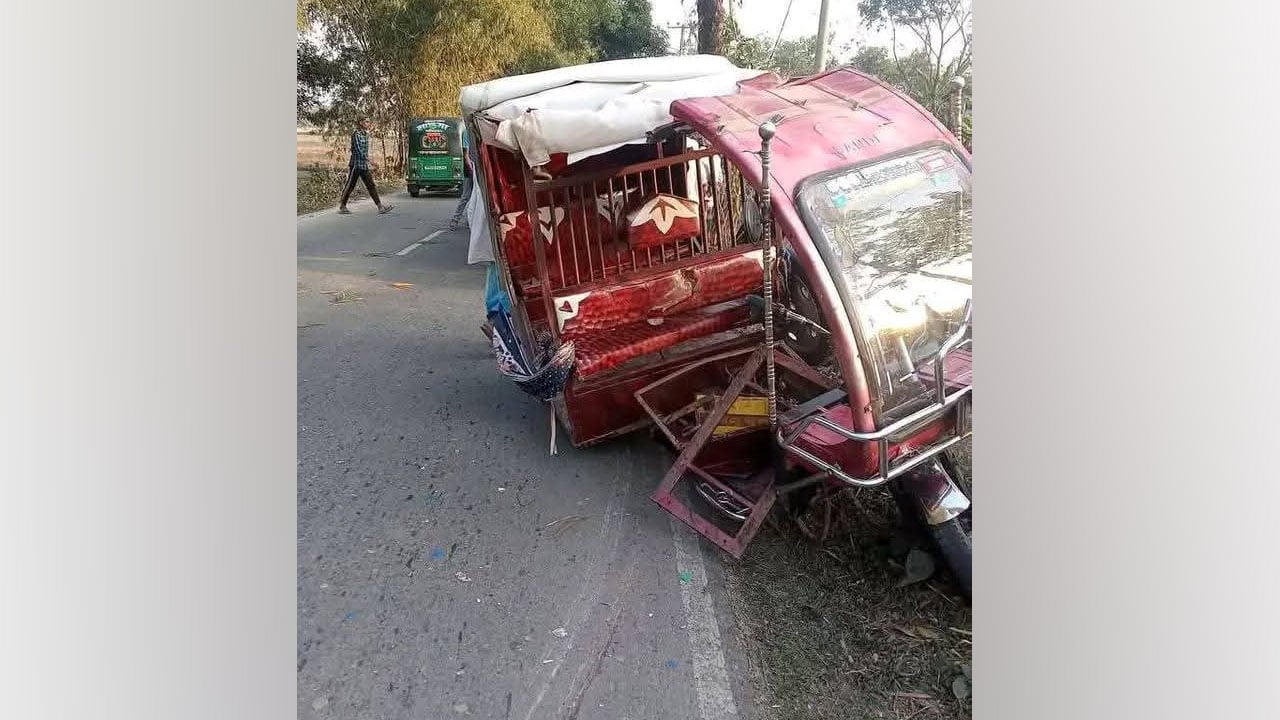 জকিগঞ্জে বাসের ধাক্কায় অটোরিকশা চালক নিহত