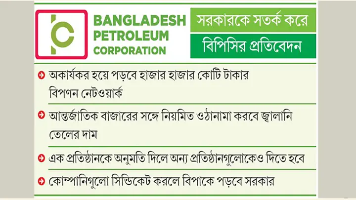 বেসরকারি খাতে জ্বালানির আমদানি-বিপণন ঝুঁকিপূর্ণ