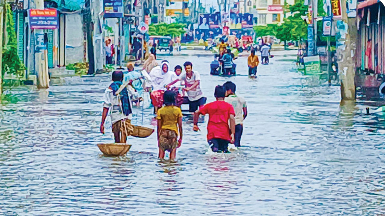 জামালপুর শহরে খাল দখল, মাশুল দিচ্ছেন লাখো মানুষ