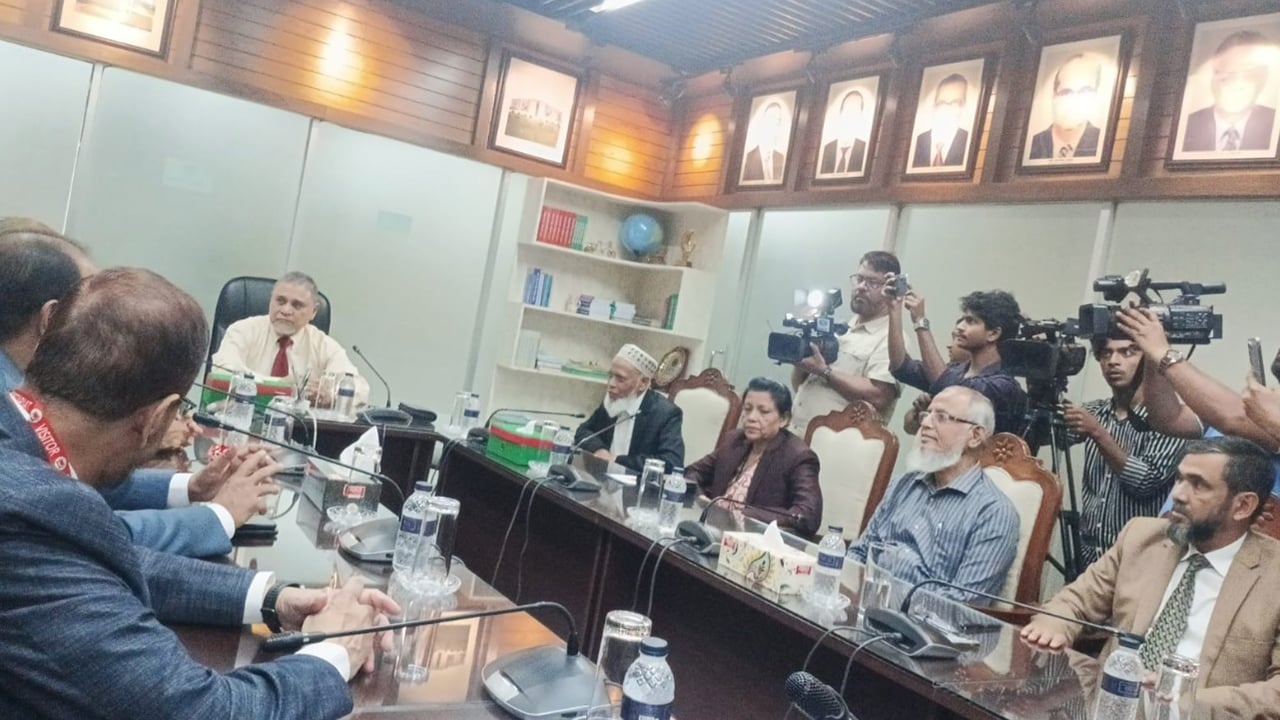 সিইসির সঙ্গে বৈঠকে জামায়াত
