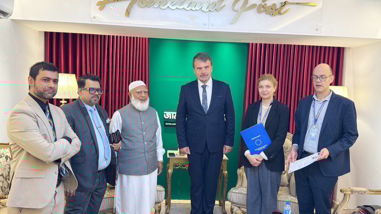 জামায়াত আমিরের সঙ্গে ইইউ নির্বাচন পর্যবেক্ষণ মিশন-প্রধানের সাক্ষাৎ