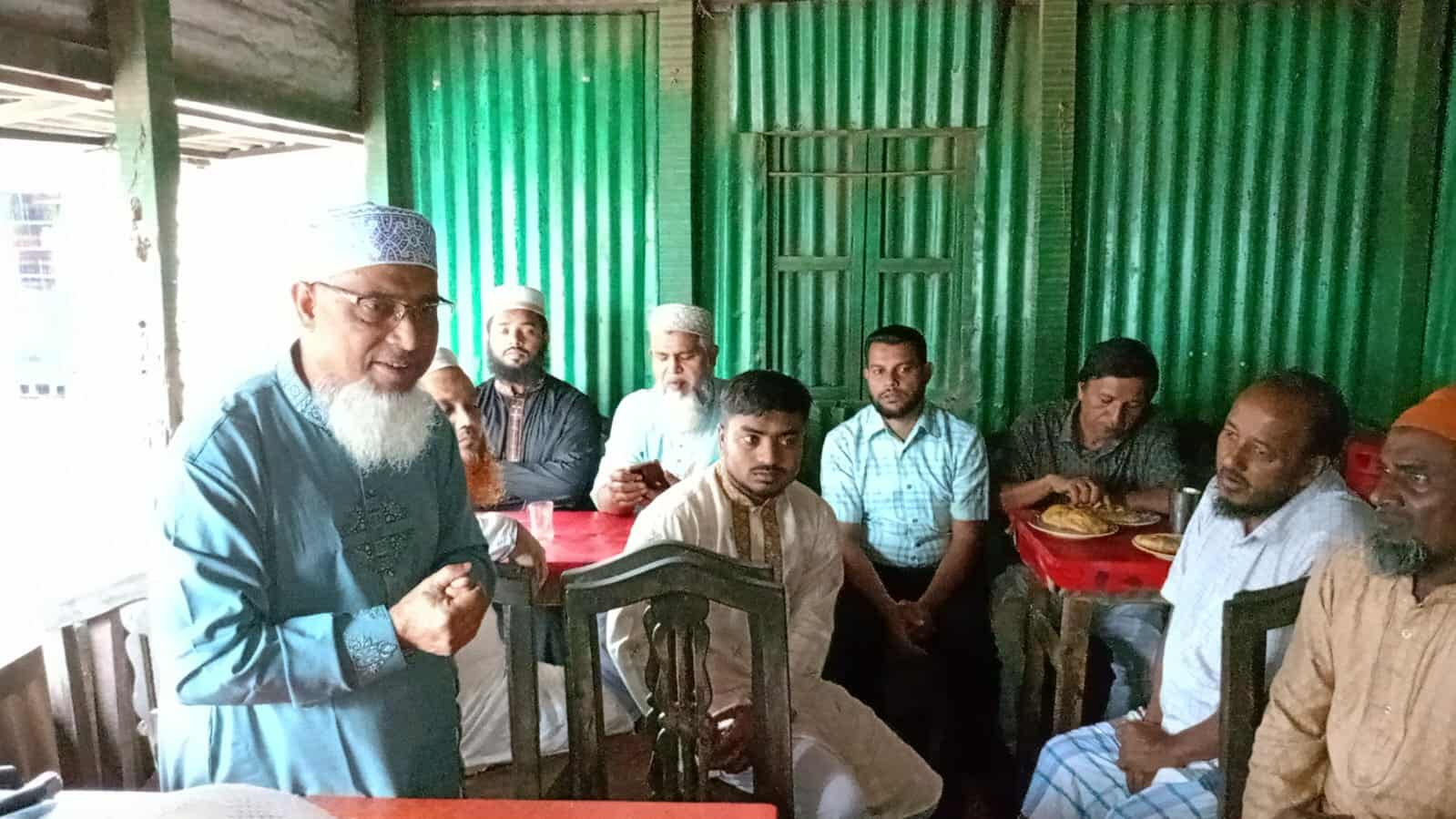 কুমিল্লা-৬ আসনে কাজী দ্বীন মোহাম্মদের গণসংযোগ