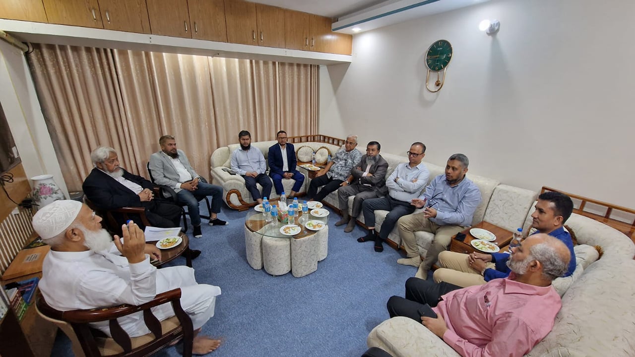 জামায়াত আমিরের সঙ্গে শিল্প মালিক প্রতিনিধিদের সাক্ষাৎ