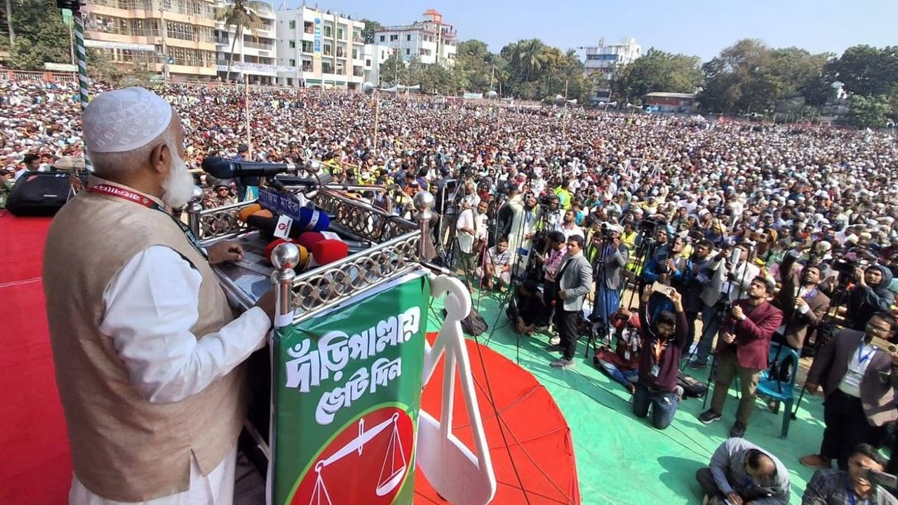 আজ ৫ নির্বাচনি জনসভায় যোগ দেবেন জামায়াত আমির