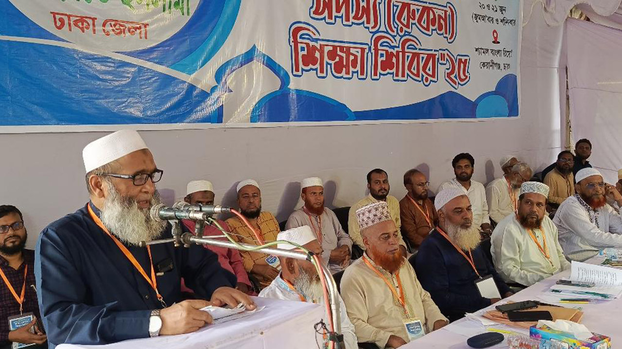 ব্যক্তি নয়, প্রতীকের পক্ষে ভোট চাইতে হবে: অধ্যাপক মুজিব