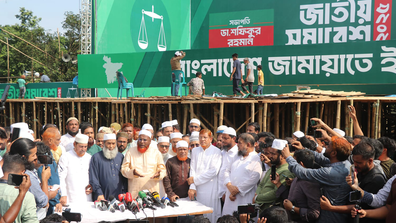 সোহরাওয়ার্দীতে জাতীয় সমাবেশের প্রস্তুতি প্রায় শেষ পর্যায়ে
