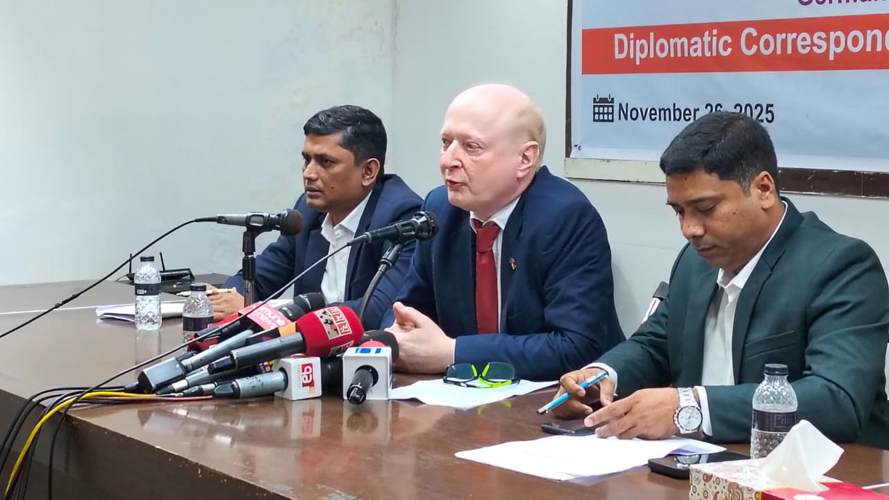 বাংলাদেশে স্বচ্ছ-অংশগ্রহণমূলক নির্বাচনের প্রত্যাশা জার্মান রাষ্ট্রদূতের