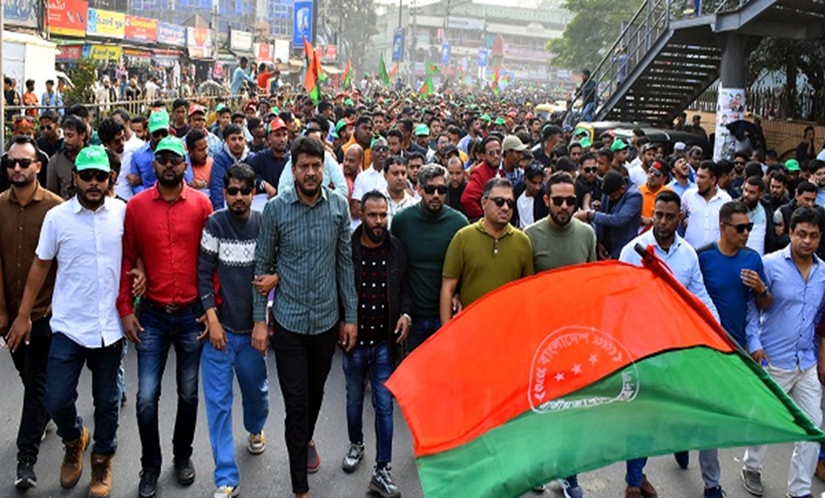 সিলেটে ছাত্রদলের ৪৬তম প্রতিষ্ঠাবার্ষিকী উদযাপন