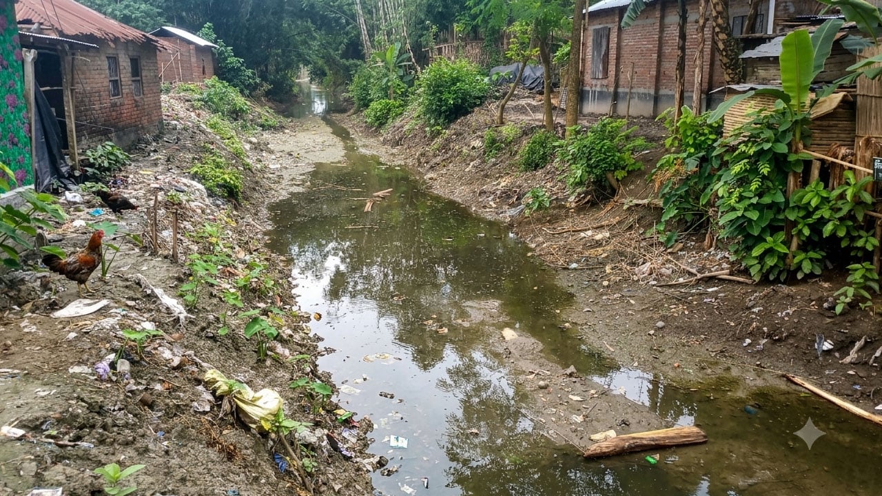 ভুয়া শ্রমিক দেখিয়ে খাল খননের টাকা লুটপাটের অভিযোগ