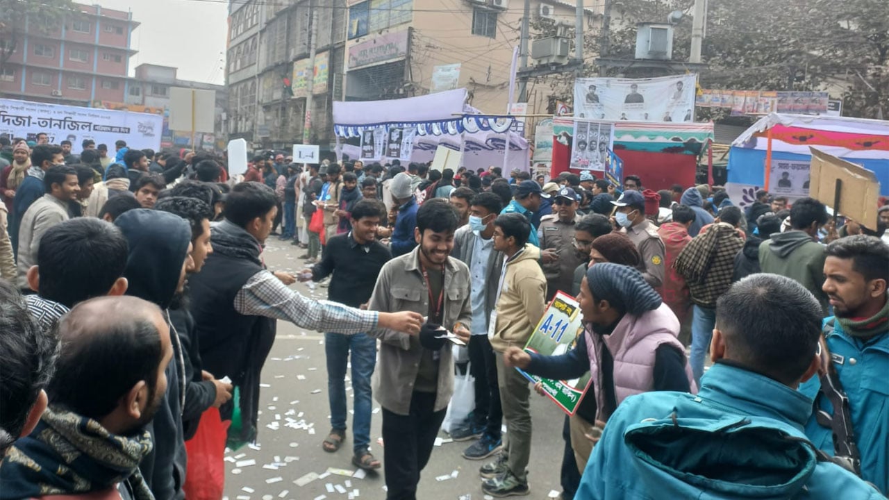 তিনবার স্থগিতের পর শিক্ষার্থীদের কাঙ্ক্ষিত জকসু নির্বাচন আজ