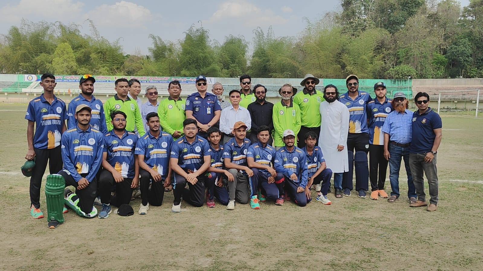 বান্দরবানে জেলা পরিষদ ক্রিকেট শুরু