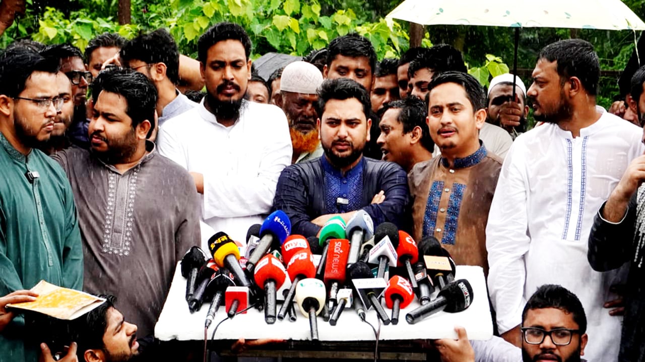 আমরা এখনো জুলাই আকাঙ্ক্ষার বাংলাদেশ পাইনি: নাহিদ ইসলাম
